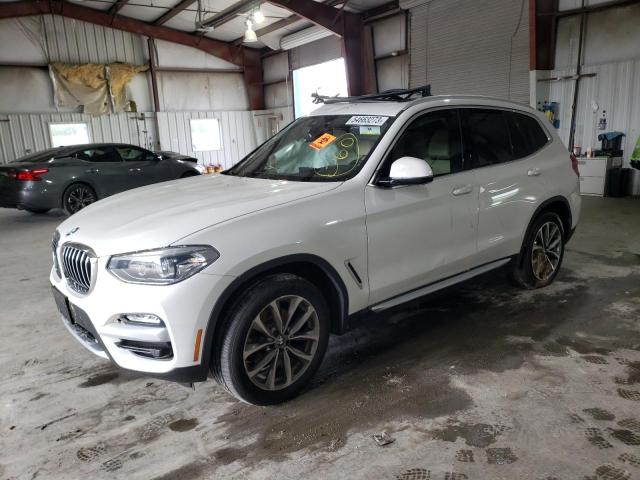 BMW X3 XDRIVE3 2019 with VIN 5UXTR9C56KLR08287 - Photo from auction