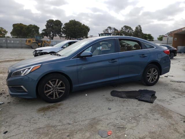 HYUNDAI SONATA SE 2017 with VIN 5NPE24AF6HH580038 - Photo from auction
