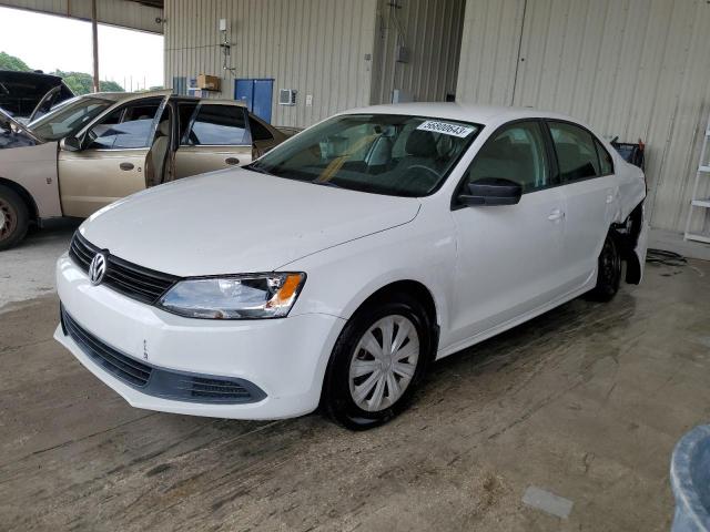 VOLKSWAGEN JETTA BASE 2012 with VIN 3VW2K7AJ5CM357708 - Photo from auction