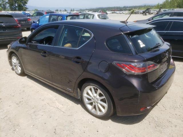 Photo 2 from auction – 2013 LEXUS CT 200 with VIN JTHKD5BH0D2135727