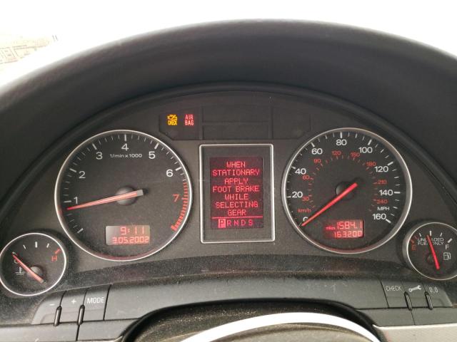 Photo 9 from auction – 2002 AUDI A4 1.8T AV with VIN WAUVC68E22A311049