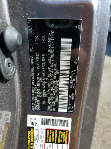 Photo 14 from auction – 2021 TOYOTA SIENNA LE with VIN 5TDKRKEC9MS058043