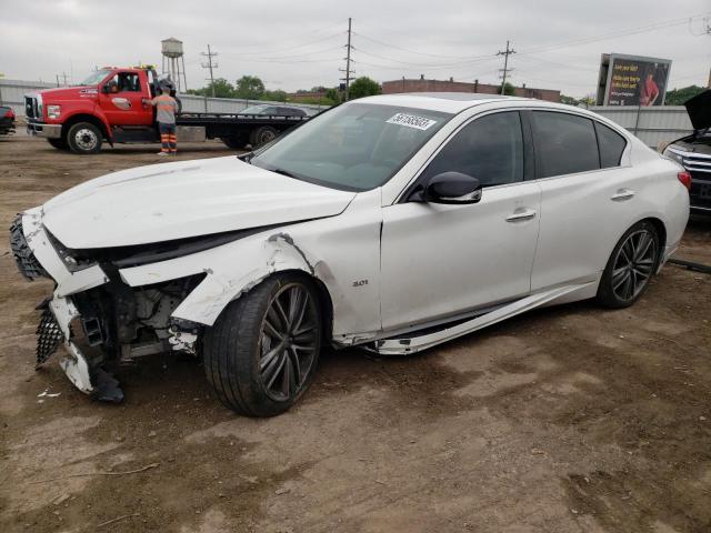 INFINITI Q50 BASE 2015 with VIN JN1BV7ARXFM415704 - Photo from auction