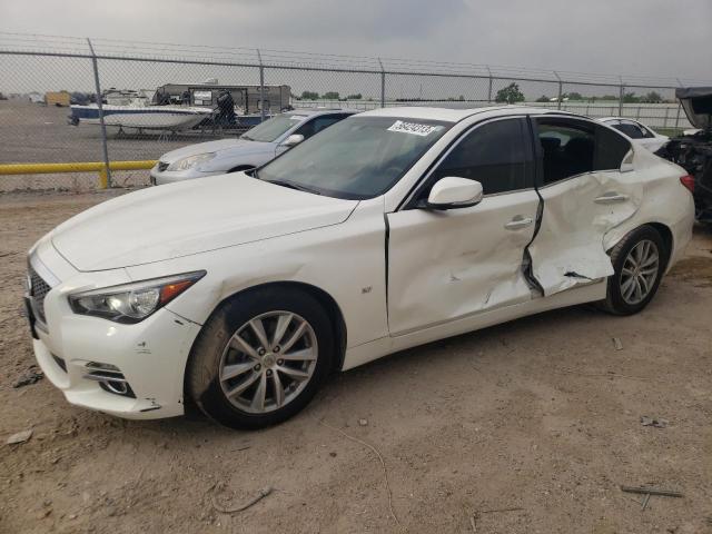 INFINITI Q50 BASE 2015 with VIN JN1BV7AP0FM353762 - Photo from auction