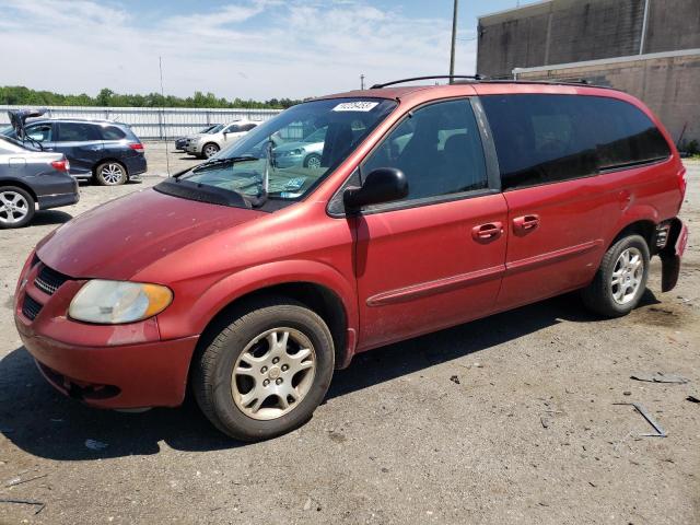 DODGE CARAVAN 2002 with VIN 2B8GP74LX2R524316 - Photo from auction