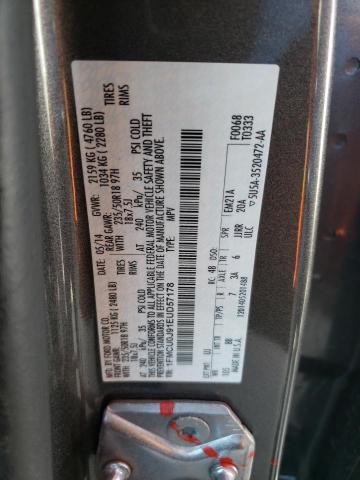 Photo 14 from auction – 2014 FORD ESCAPE TIT with VIN 1FMCU0J91EUD57178