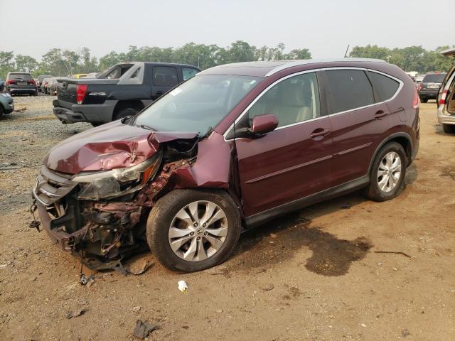 HONDA CR-V EXL 2014 with VIN 5J6RM4H71EL065864 - Photo from auction