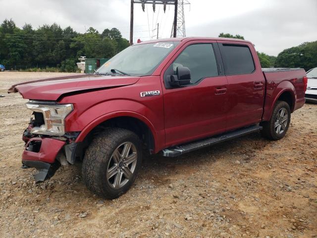 FORD F150 SUPER 2018 with VIN 1FTEW1E58JFC04719 - Photo from auction