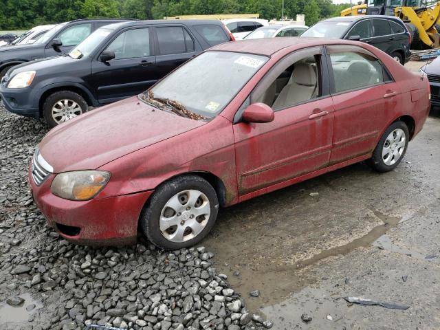 KIA SPECTRA EX 2009 with VIN KNAFE222695655282 - Photo from auction