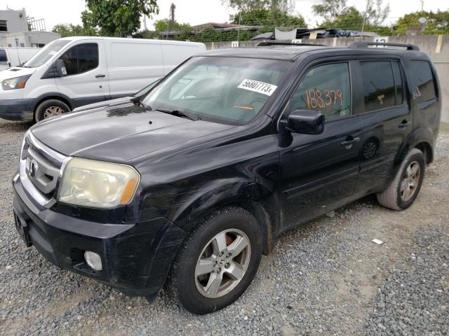 HONDA PILOT EXL 2010 with VIN 5FNYF4H51AB034542 - Photo from auction