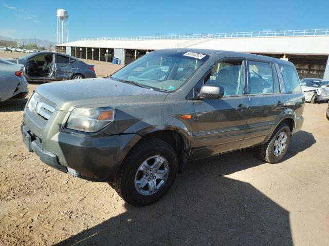Photo 1 from auction – 2007 HONDA PILOT LX with VIN 2HKYF18187H527799