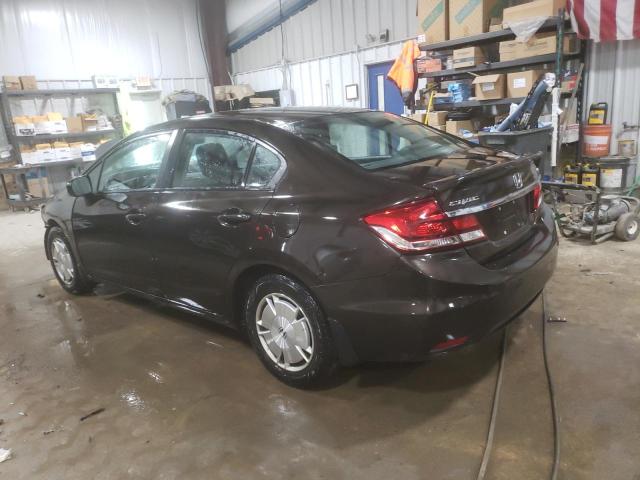 Photo 2 from auction – 2014 HONDA CIVIC HF with VIN 2HGFB2F63EH555248