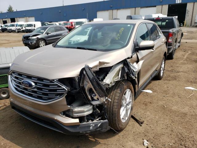 FORD EDGE SEL 2021 with VIN 2FMPK4J95MBA65844 - Photo from auction