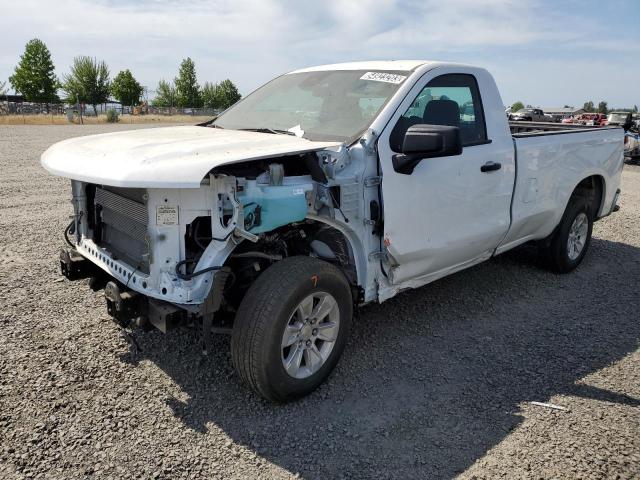 CHEVROLET SILVERADO 2022 with VIN 3GCNAAED1NG571259 - Photo from auction