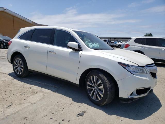 Photo 4 from auction – 2016 ACURA MDX TECHNO with VIN 5FRYD4H65GB049342