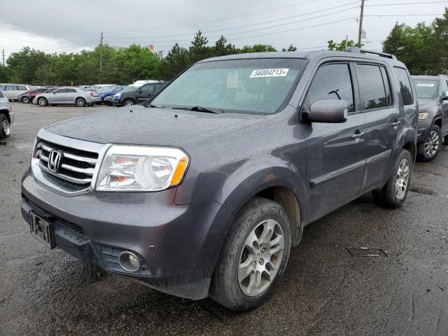 HONDA PILOT TOUR 2014 with VIN 5FNYF4H94EB055572 - Photo from auction