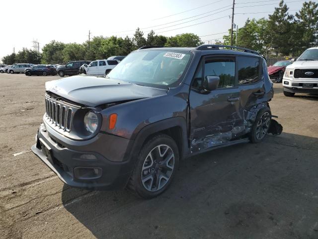 JEEP RENEGADE L 2017 with VIN ZACCJBBB9HPF20644 - Photo from auction