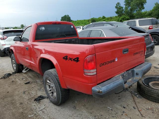 Photo 2 from auction – 2004 DODGE DAKOTA SXT with VIN 1D7GG16KX4S697167