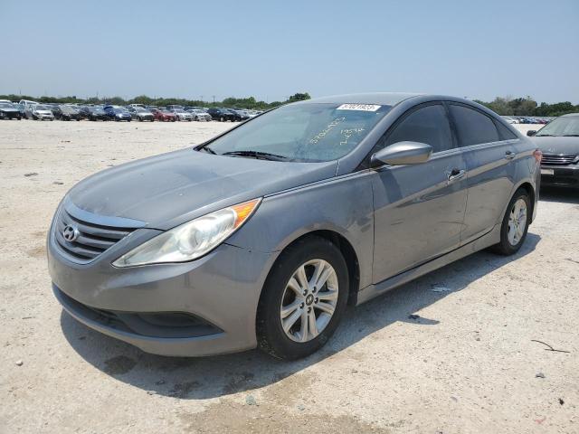 HYUNDAI SONATA GLS 2014 with VIN 5NPEB4AC3EH863482 - Photo from auction
