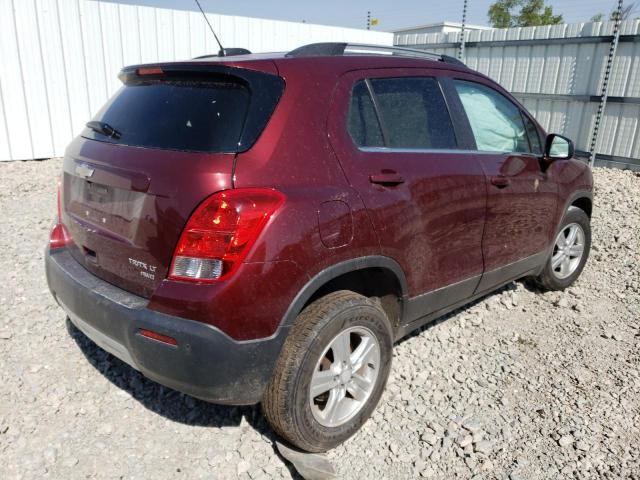 Photo 3 from auction – 2016 CHEVROLET TRAX 1LT with VIN 3GNCJPSB6GL246279