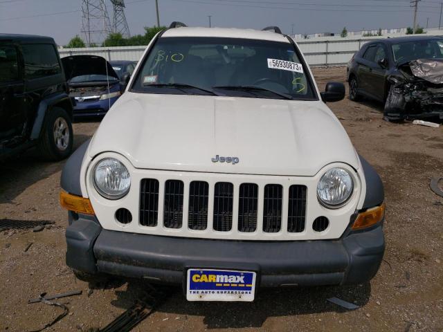 Photo 5 from auction – 2006 JEEP LIBERTY SP with VIN 1J4GK48K46W154846
