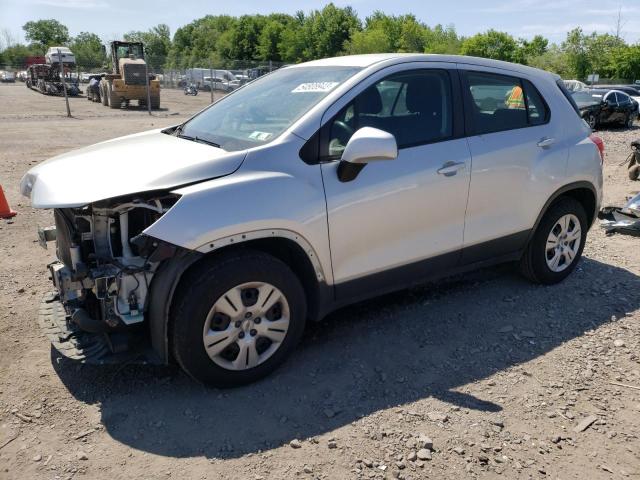 CHEVROLET TRAX LS 2017 with VIN 3GNCJKSB9HL290572 - Photo from auction