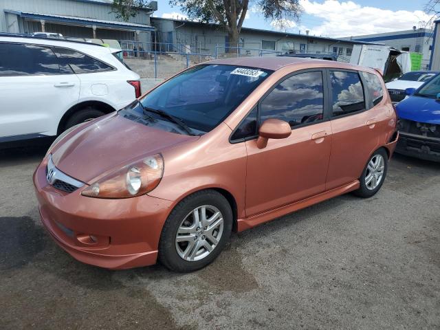 HONDA FIT S 2007 with VIN JHMGD38617S021076 - Photo from auction