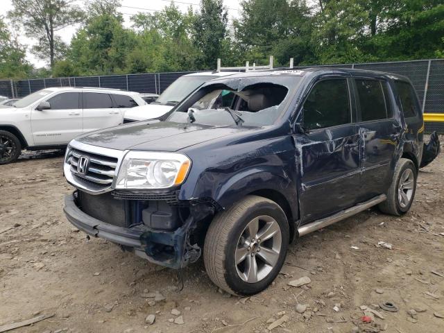 HONDA PILOT EXL 2012 with VIN 5FNYF4H58CB036825 - Photo from auction