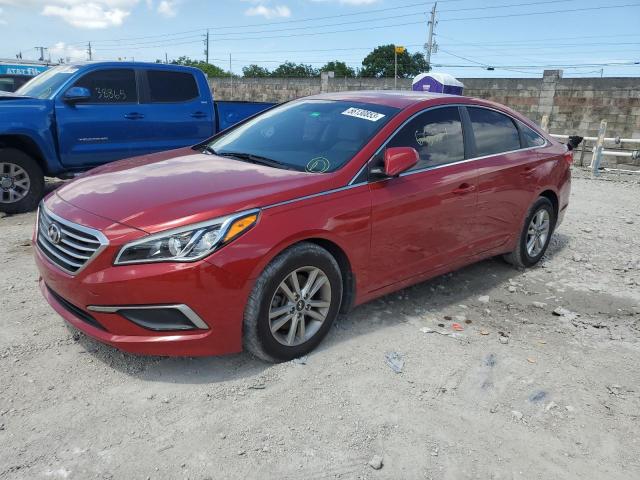 Photo 1 from auction – 2017 HYUNDAI SONATA SE with VIN 5NPE24AF8HH456482