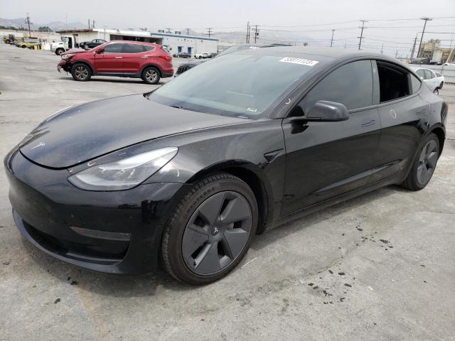 TESLA MODEL 3 2021 with VIN 5YJ3E1EA3MF068189 - Photo from auction