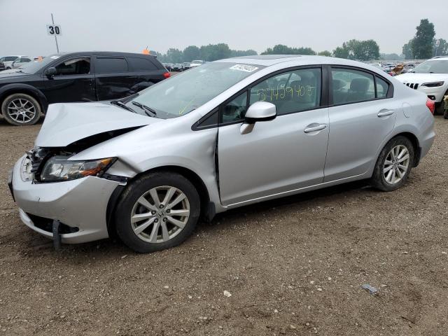 HONDA CIVIC EX 2012 with VIN 19XFB2F87CE052542 - Photo from auction