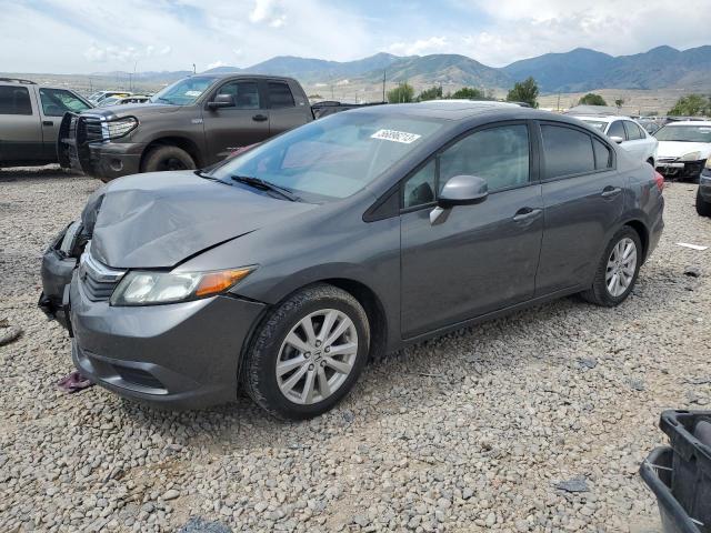 HONDA CIVIC EX 2012 with VIN 2HGFB2F83CH606293 - Photo from auction