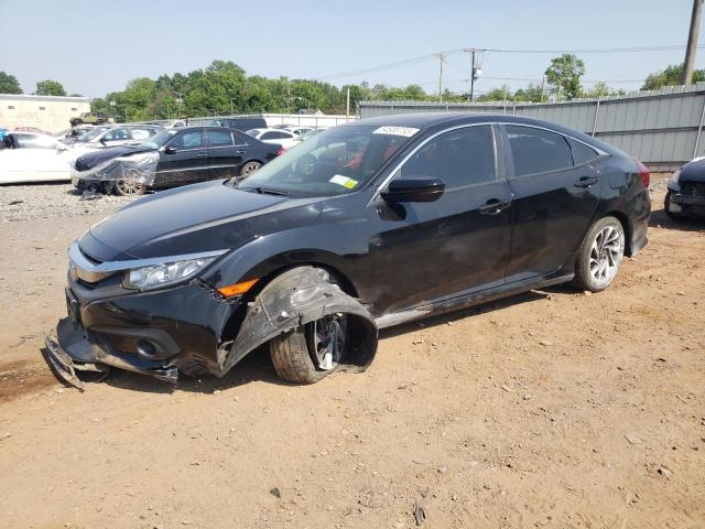 HONDA CIVIC EX 2018 with VIN 2HGFC2F86JH543913 - Photo from auction