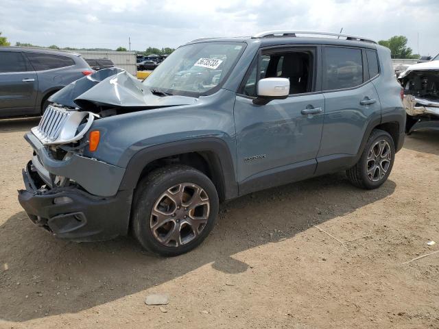JEEP RENEGADE L 2017 with VIN ZACCJBDB7HPE47917 - Photo from auction