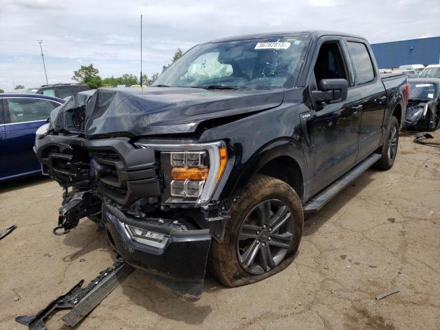 FORD F150 SUPER 2022 with VIN 1FTEW1EP0NFB76745 - Photo from auction