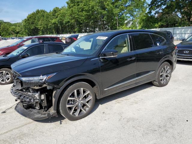 ACURA MDX TECHNO 2022 with VIN 5J8YE1H42NL007380 - Photo from auction