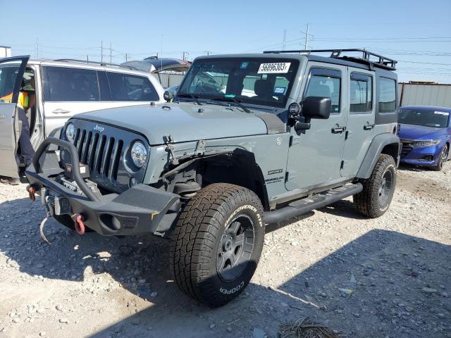 JEEP WRANGLER U 2014 with VIN 1C4BJWDG1EL148938 - Photo from auction