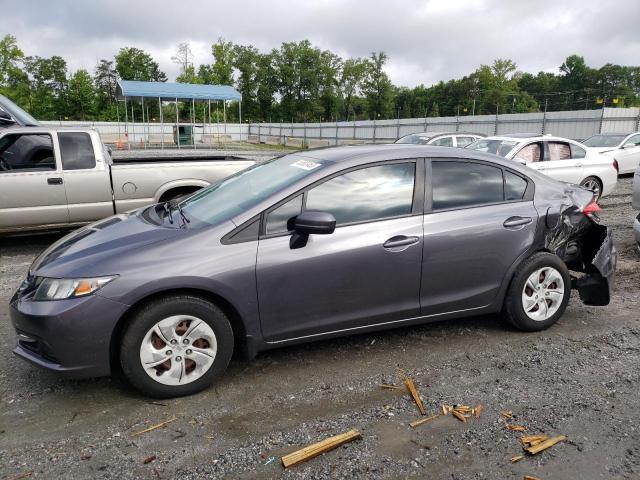 HONDA CIVIC LX 2015 with VIN 19XFB2F50FE055860 - Photo from auction