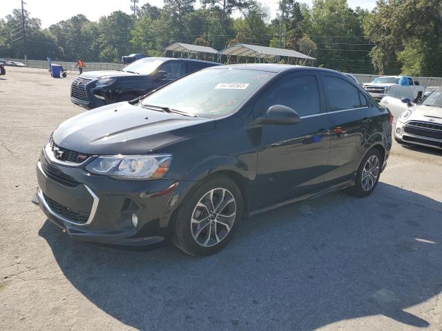 CHEVROLET SONIC LT 2019 with VIN 1G1JD5SB3K4135840 - Photo from auction