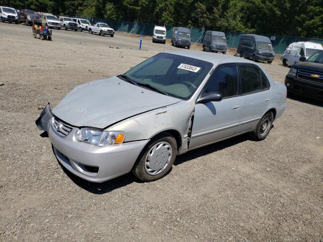 TOYOTA COROLLA CE 2002 with VIN 1NXBR12E32Z589095 - Photo from auction