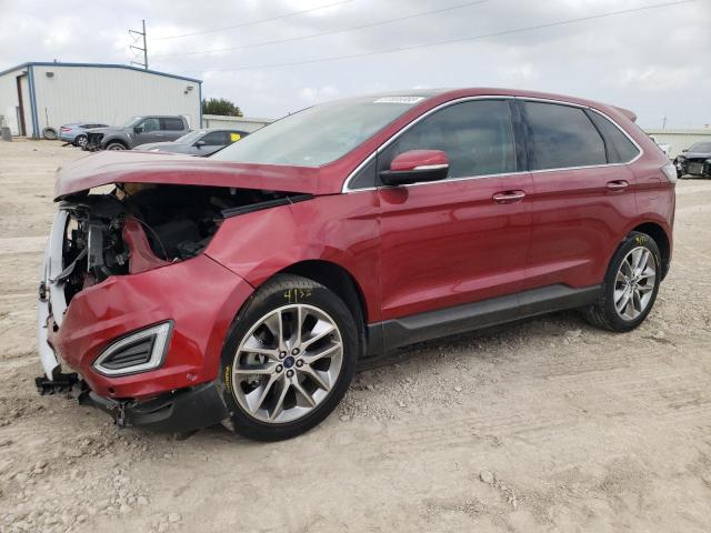FORD EDGE TITAN 2018 with VIN 2FMPK3K86JBC19862 - Photo from auction