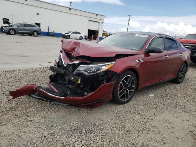 KIA OPTIMA SX 2020 with VIN 5XXGW4L20LG402587 - Photo from auction