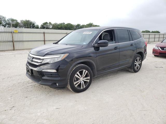 HONDA PILOT EXL 2016 with VIN 5FNYF5H56GB023955 - Photo from auction