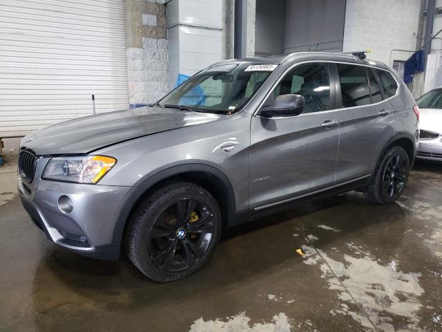 BMW X3 XDRIVE3 2012 with VIN 5UXWX7C54CL736527 - Photo from auction