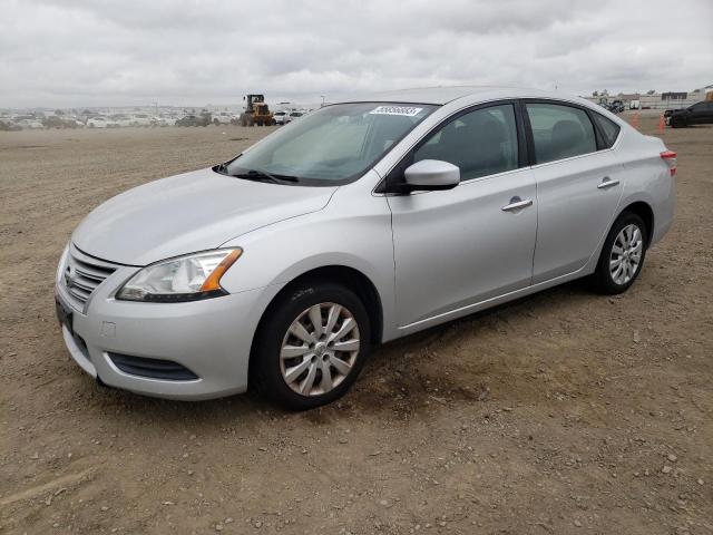NISSAN SENTRA S 2015 with VIN 3N1AB7AP0FL633079 - Photo from auction