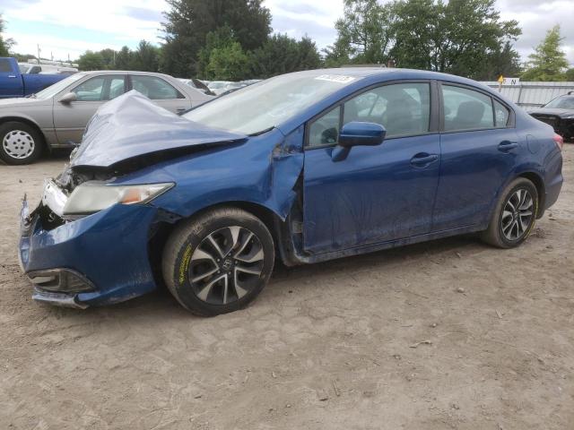 HONDA CIVIC EX 2014 with VIN 19XFB2F85EE225574 - Photo from auction