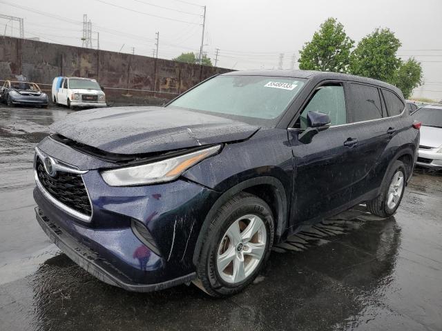 Photo 1 from auction – 2020 TOYOTA HIGHLANDER with VIN 5TDCZRAHXLS004554