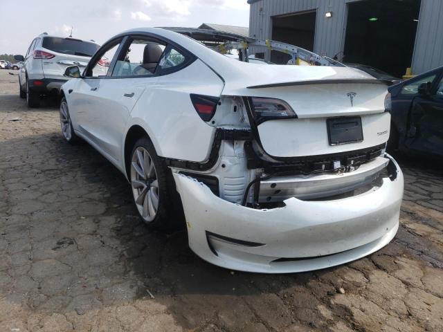 Photo 2 from auction – 2021 TESLA MODEL 3 with VIN 5YJ3E1EC1MF083355