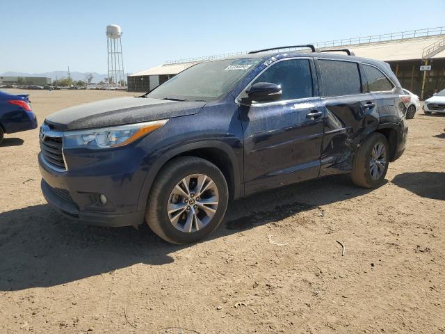TOYOTA HIGHLANDER 2016 with VIN 5TDZKRFH5GS132780 - Photo from auction