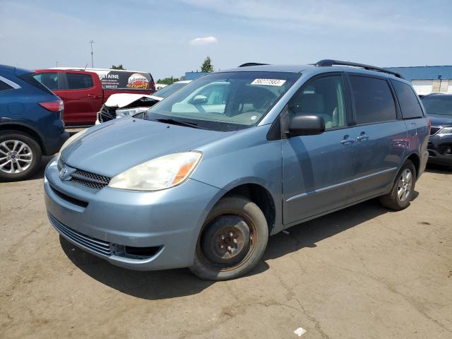 TOYOTA SIENNA CE 2005 with VIN 5TDZA23C55S285482 - Photo from auction